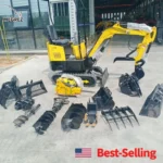 Mini Excavator 0.8 1 2 5 Ton Crawler Excavator CE EPA Euro V Kubota Engine Hydraulic Excavator Diesel Engine Compact digger