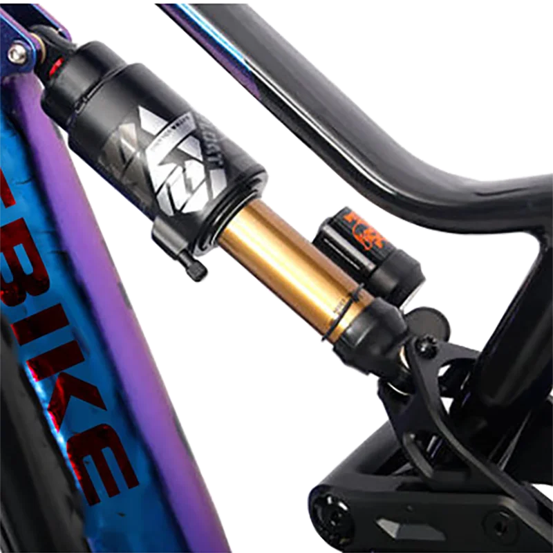 29inch high-end all-terrain electric mountain bike slow down soft tail dual shock emtb 12speed bafang mid motor off-road ebike - Image 4