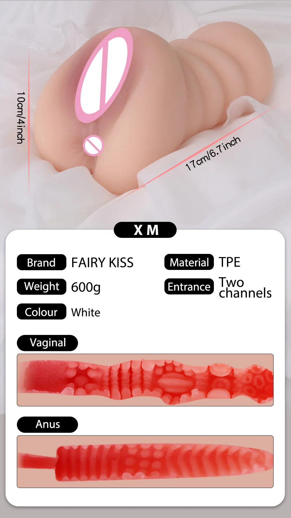 Sex Toys For Men Realistic Male Masturbator Pocke Pussy Vaginal Artificial Real Vagina Anal Blowjob Oral Masturbation Soft Stick - Image 25