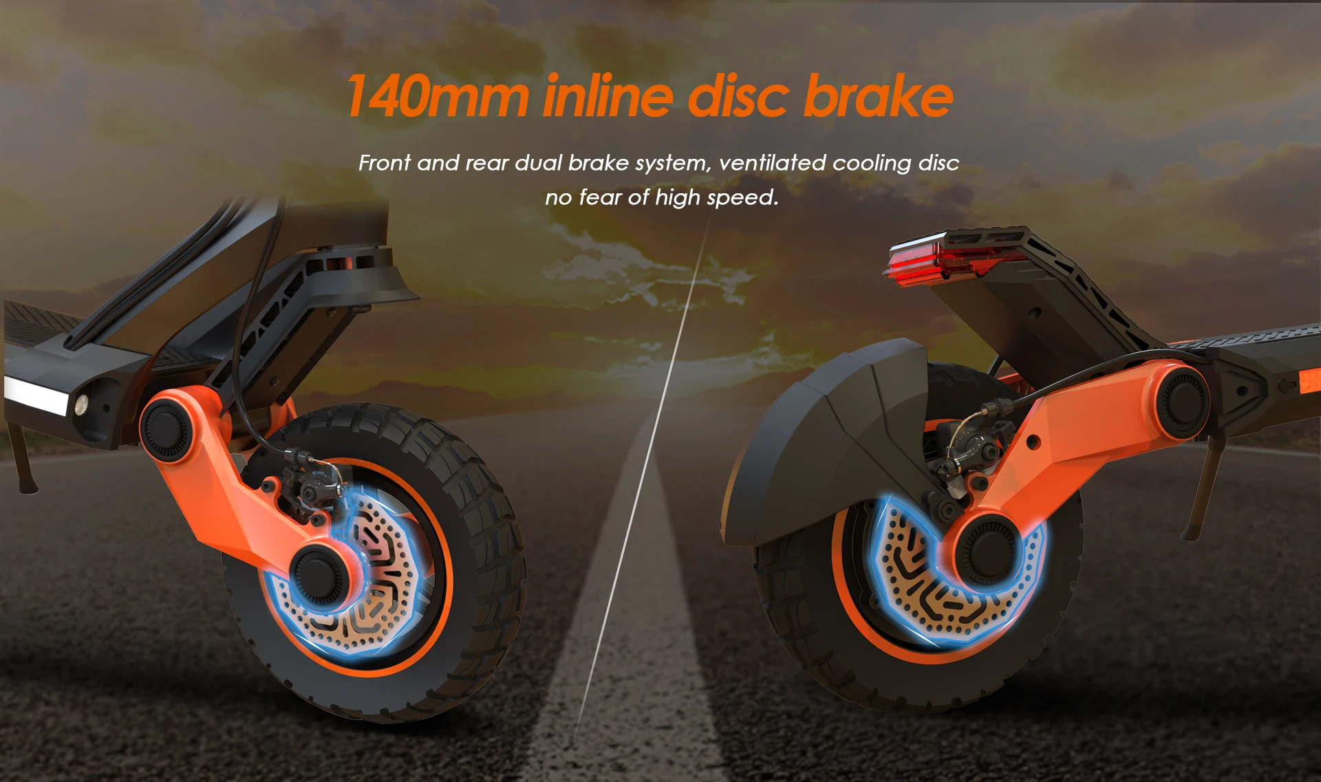 Kukirin G3 Adult Foldable Electric Scooter Powerful 52V18AH Off-Road Electric Scooter - Image 18