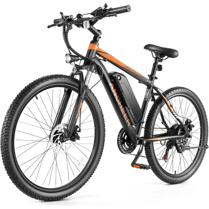 NEW Electric Bike for Adults, Electric Mountain Bike, 26" Sunshine Commuter Ebike, LCD Display, 21Speed - Image 6