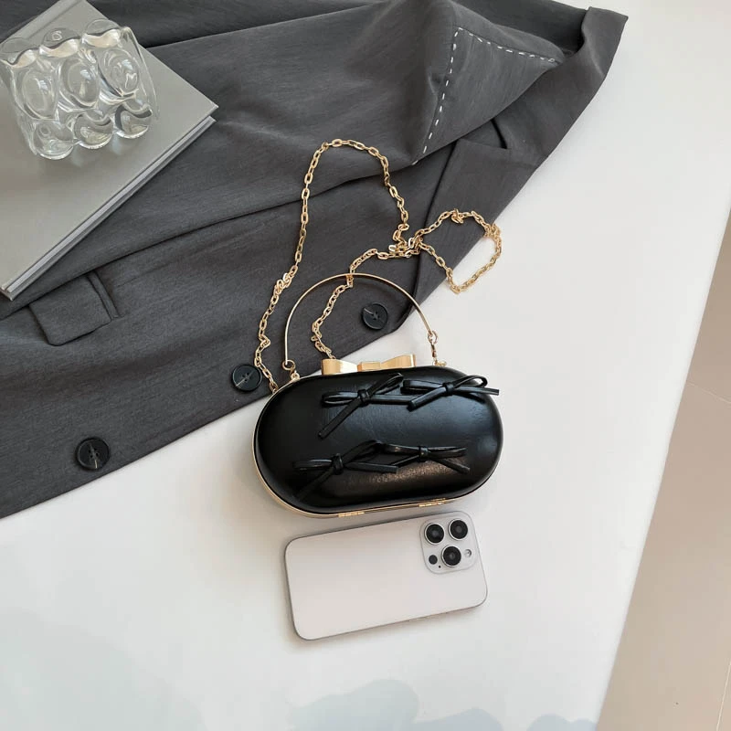 Women Party Dinner bag Exquisite Ladies Dinner Bag Luxury Leather Elegant Chain Simple Formal Gorgeous Crossbody Daily use Purse - Image 44