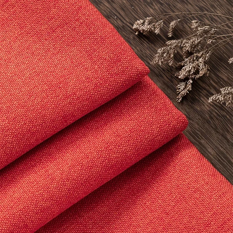 Thickened Plain Linen Fabric Fine By The Meter for Tablecloth Bags Pillow Cushion Cover Sewing Sofa Cloth Wearable Beige Gray - Image 9