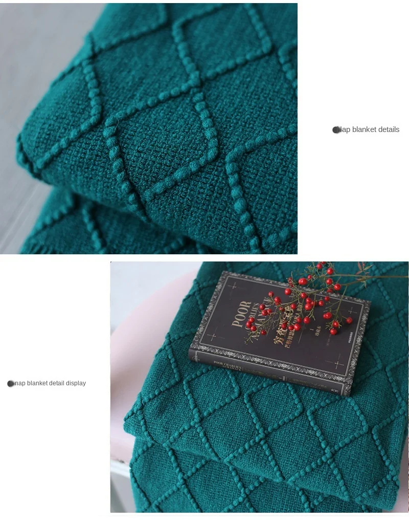 Soft Winter Bed Linen Sofa Cover Bedspread Home Decor Drop Shopping Knitted Throw Blankets for Beds with Tassel 125x230cm - Image 20