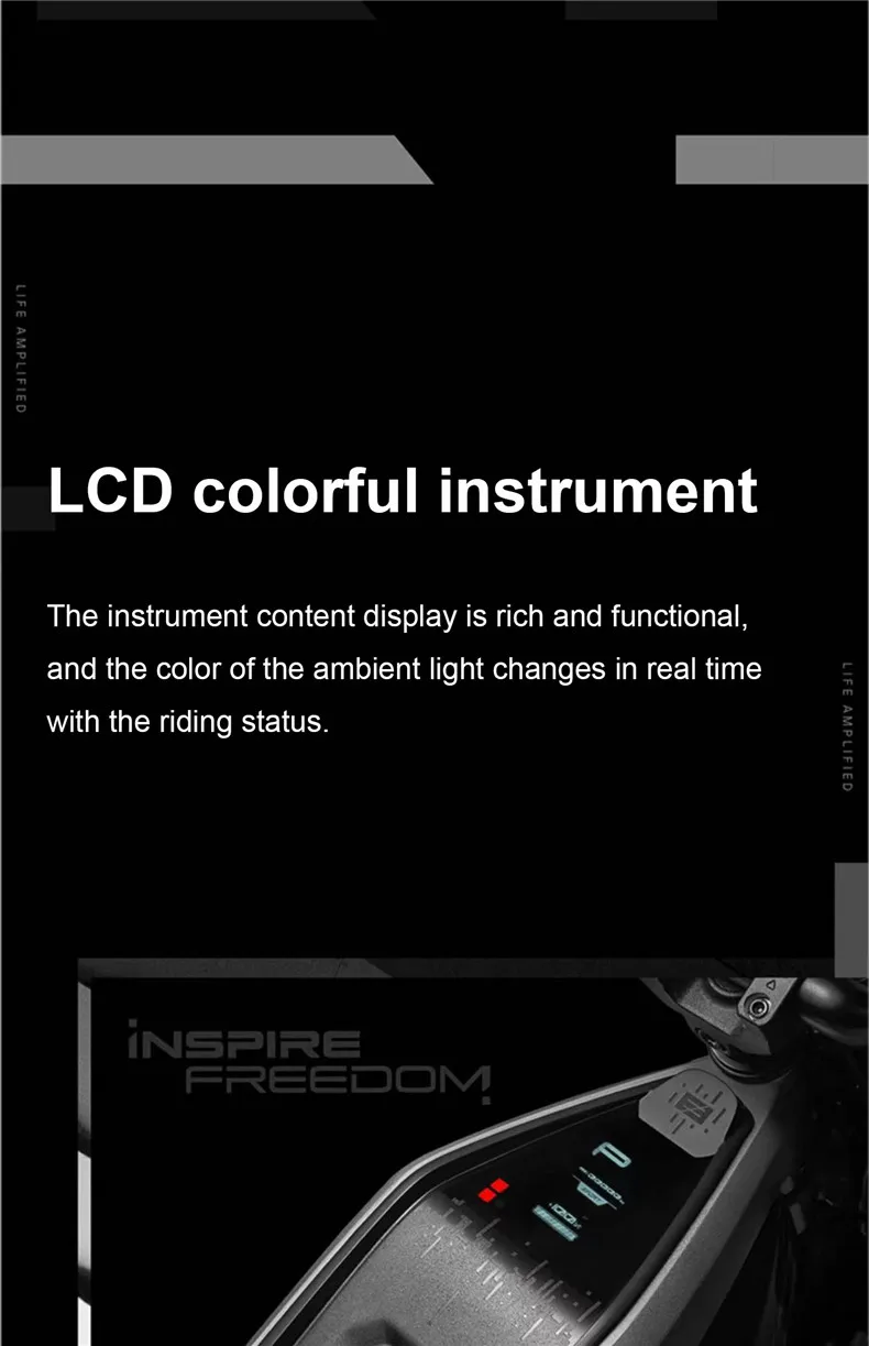 17" urban e-bike e-scooter 50km/h CITY electric bicycle mid-motor mobility excursions Soft tail electric motorcycle smart ebike - Image 20