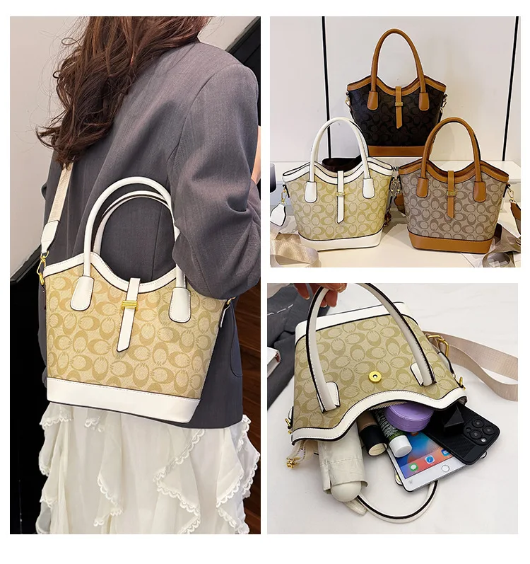 Women's Super Popular Large-Capacity Design Bag-New Fashion Trendy, Versatile Practical Go-Out Bag, Fits Shoulder/Messenger Wear - Image 17