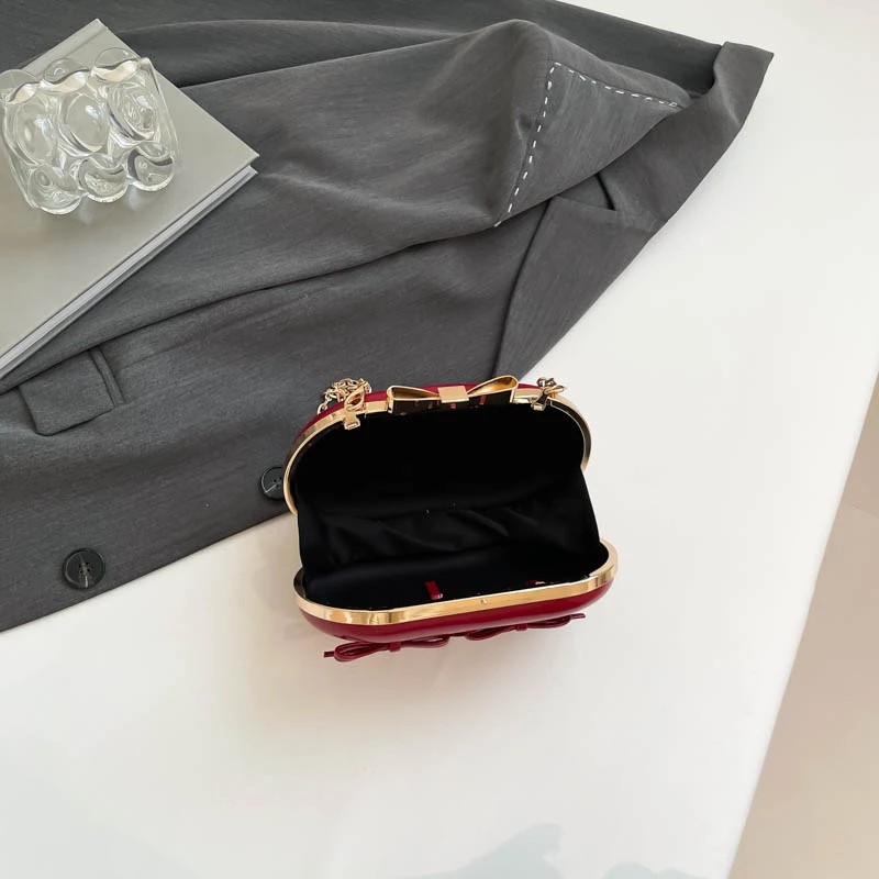 Women Party Dinner bag Exquisite Ladies Dinner Bag Luxury Leather Elegant Chain Simple Formal Gorgeous Crossbody Daily use Purse - Image 50