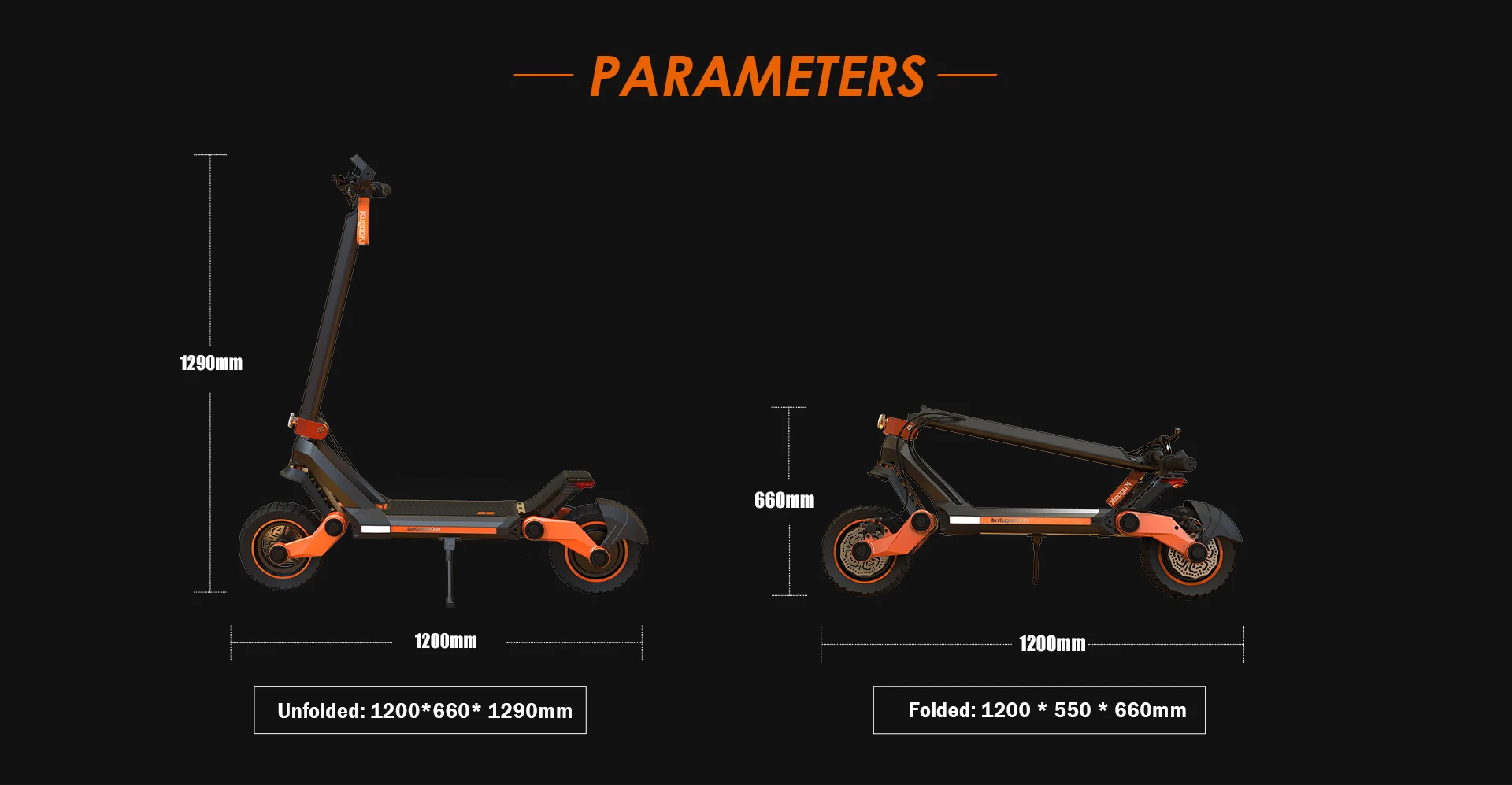 Kukirin G3 Adult Foldable Electric Scooter Powerful 52V18AH Off-Road Electric Scooter - Image 22