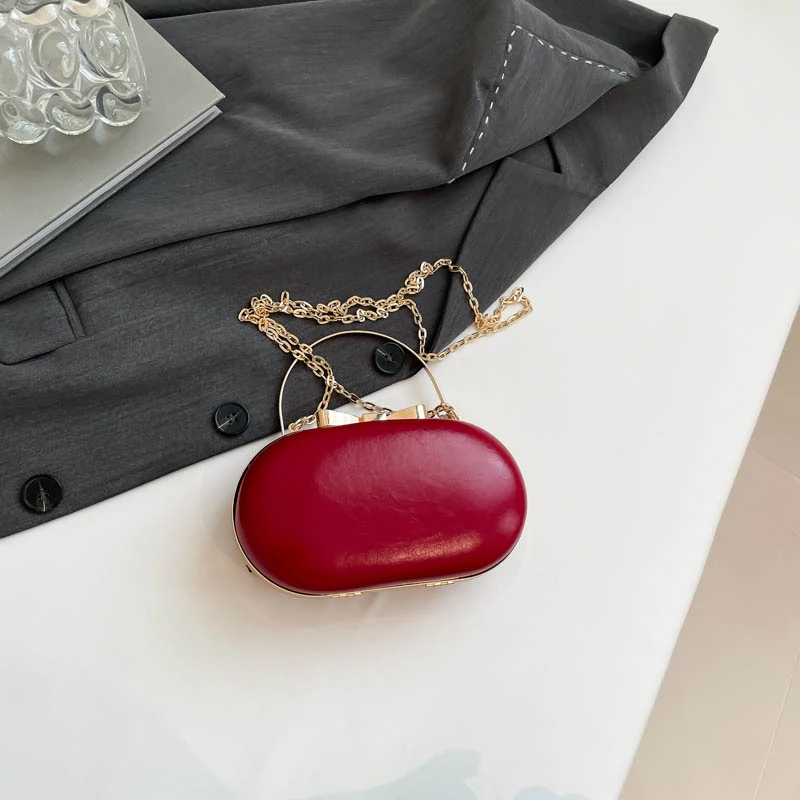 Women Party Dinner bag Exquisite Ladies Dinner Bag Luxury Leather Elegant Chain Simple Formal Gorgeous Crossbody Daily use Purse - Image 49