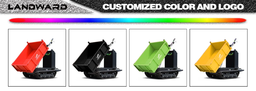 Forestry Small Electric Crawler Transport Truck 500KG High Horsepower Farm Use Dump Truck Efficient Transport Vehicle Customized - Image 20