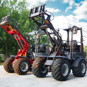 All Terrain 4WD Diesel Loader Hot Sale Farm Use Material Transport Vehicle High Power Ranch Waste Removal Vehicle EPA Customized