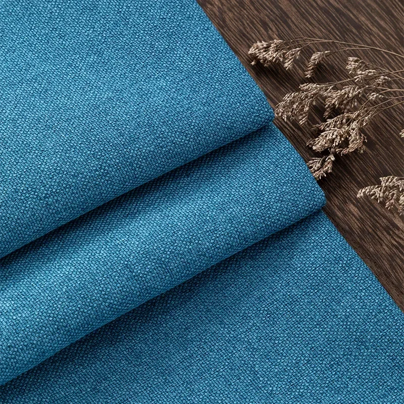 Thickened Plain Linen Fabric Fine By The Meter for Tablecloth Bags Pillow Cushion Cover Sewing Sofa Cloth Wearable Beige Gray - Image 23