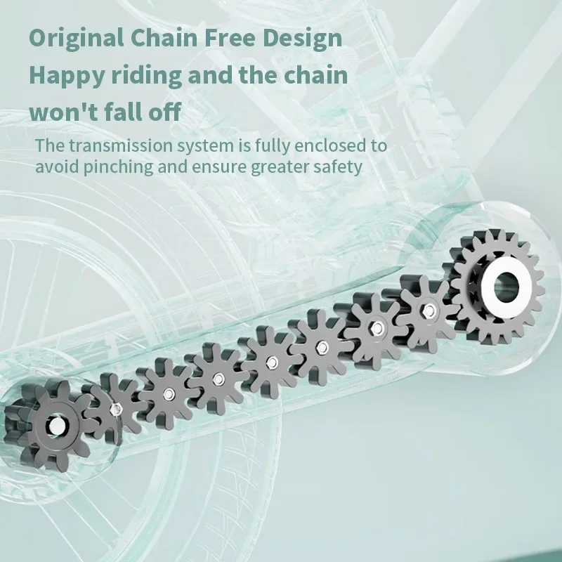 Children's bicycle balance bike 2-in-1 1-3 1-6-year-old girl boy pedal folding bike - Image 4