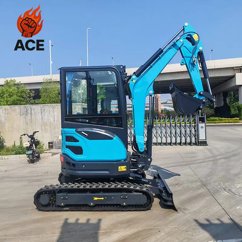 Customized mini excavator 2.5 ton kubota engine epa mini escavadeira digger micro excavator euro 5 excavators 1 ton 2 ton - Image 6