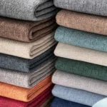 Thickened Plain Linen Fabric Fine By The Meter for Tablecloth Bags Pillow Cushion Cover Sewing Sofa Cloth Wearable Beige Gray