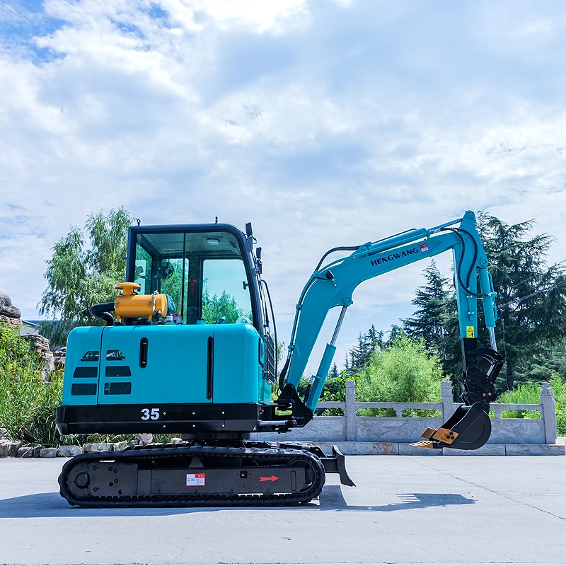 3 ton Mini Excavator Tractor Euro 5 Engine Hydraulic Crawler Excavators Mini Bagger Construction Machinery Custom - Image 4