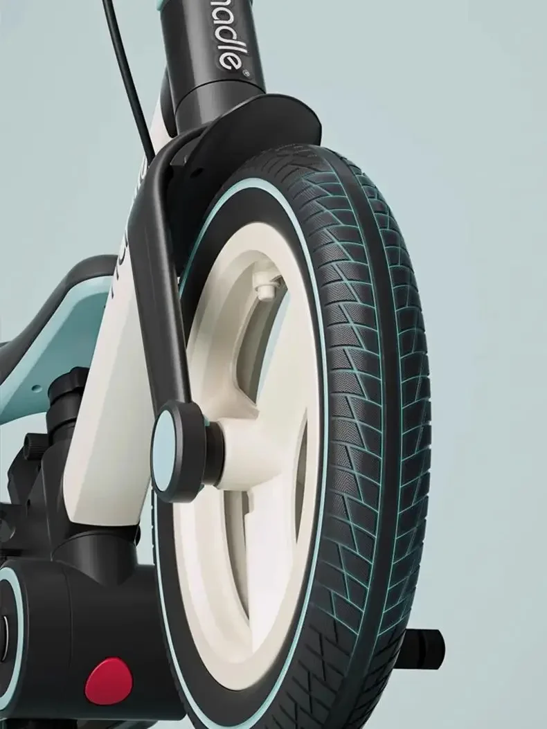 Children's bicycle balance bike 2-in-1 1-3 1-6-year-old girl boy pedal folding bike - Image 16