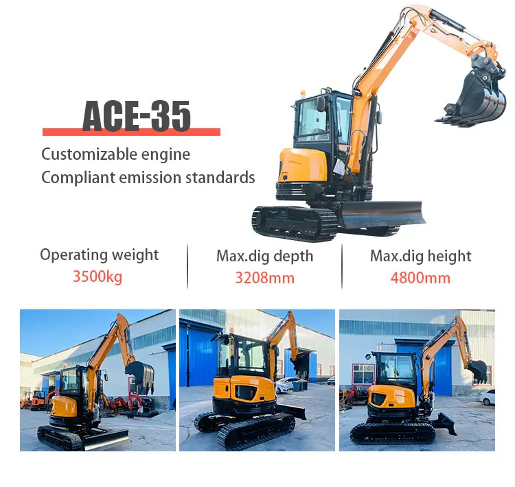 Customized mini excavator 2.5 ton kubota engine epa mini escavadeira digger micro excavator euro 5 excavators 1 ton 2 ton - Image 23