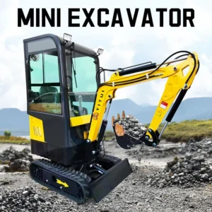 Factory Direct Sales Small Excavator 1.2 Tons Mini Digger EPA EURO5 Engine Agricultural Small Excavator Customized