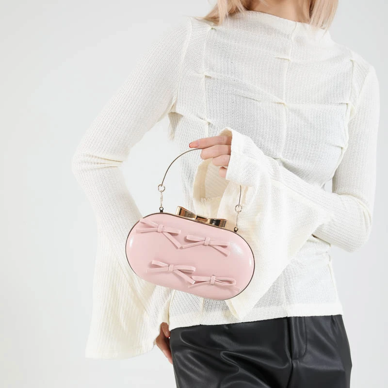 Women Party Dinner bag Exquisite Ladies Dinner Bag Luxury Leather Elegant Chain Simple Formal Gorgeous Crossbody Daily use Purse - Image 21