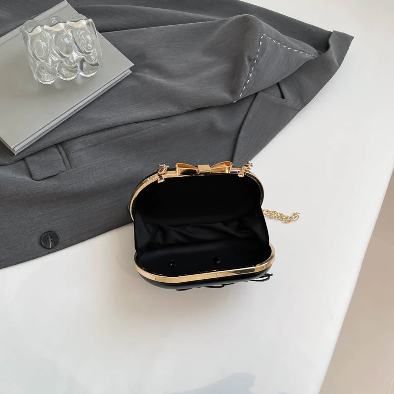 Women Party Dinner bag Exquisite Ladies Dinner Bag Luxury Leather Elegant Chain Simple Formal Gorgeous Crossbody Daily use Purse - Image 46