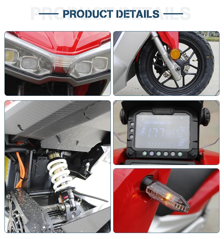 New Economy Popular Public Sharing Electric Bike Scooter 70-105km/h Battery 2 Wheel Adult Mobility Bicycle Electric Scooter - Image 10