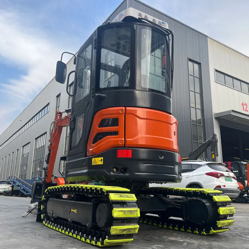 Customized mini excavator 2.5 ton kubota engine epa mini escavadeira digger micro excavator euro 5 excavators 1 ton 2 ton - Image 4