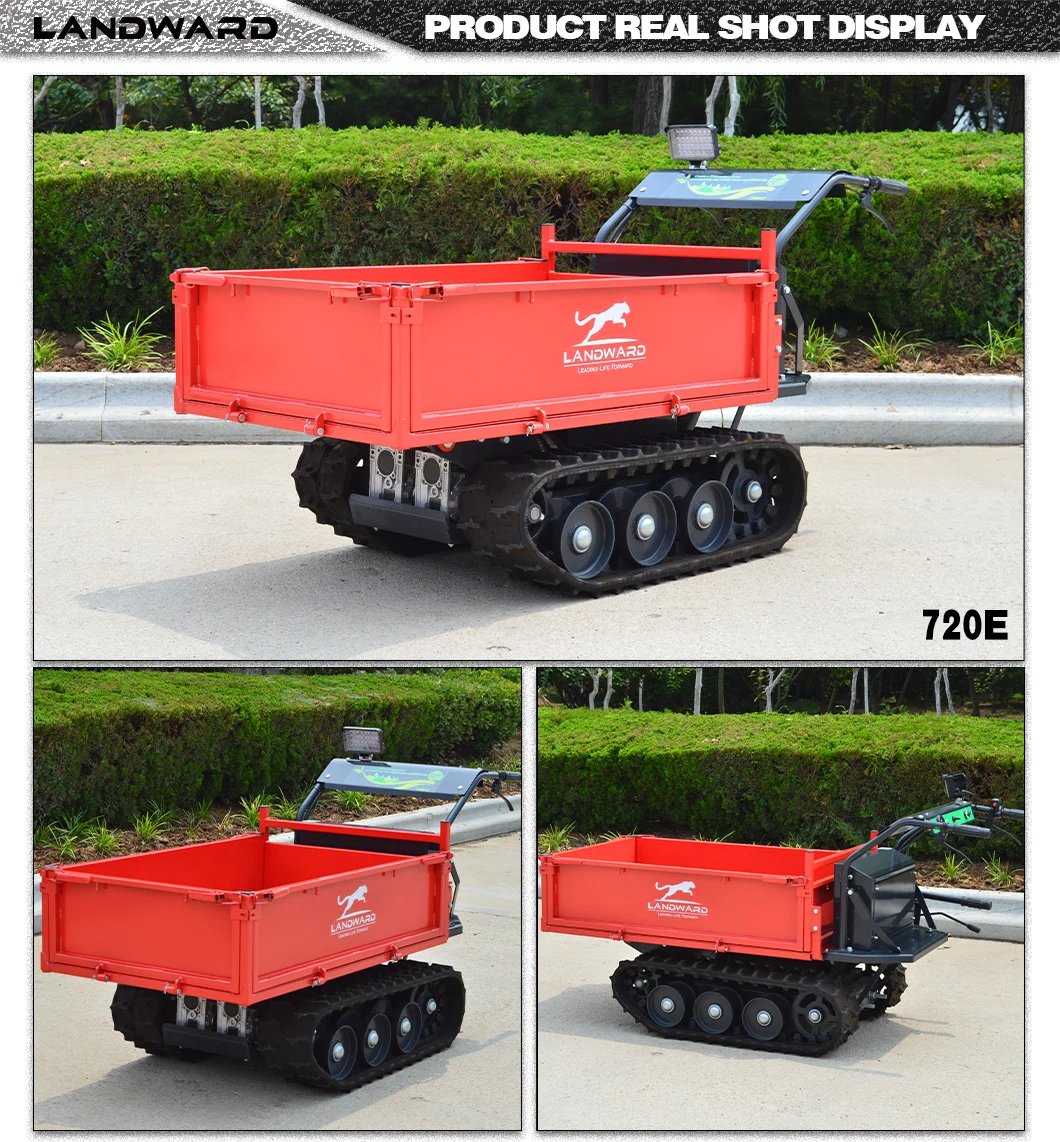 Forestry Small Electric Crawler Transport Truck 500KG High Horsepower Farm Use Dump Truck Efficient Transport Vehicle Customized - Image 14
