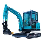 3 ton Mini Excavator Tractor Euro 5 Engine Hydraulic Crawler Excavators Mini Bagger Construction Machinery Custom