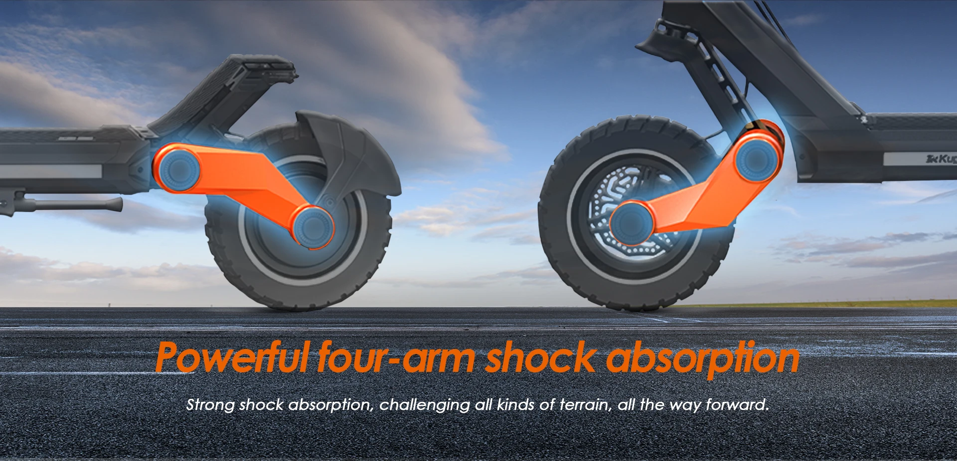 Kukirin G3 Adult Foldable Electric Scooter Powerful 52V18AH Off-Road Electric Scooter - Image 19