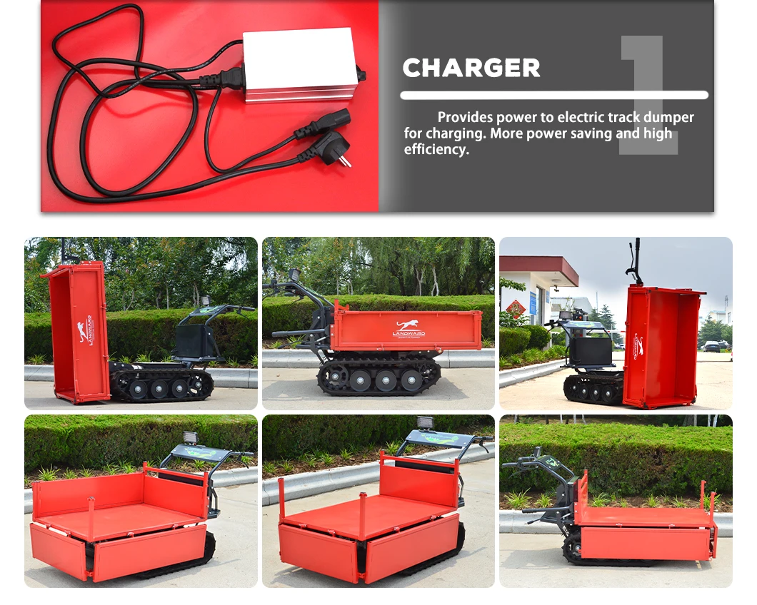 Forestry Small Electric Crawler Transport Truck 500KG High Horsepower Farm Use Dump Truck Efficient Transport Vehicle Customized - Image 17