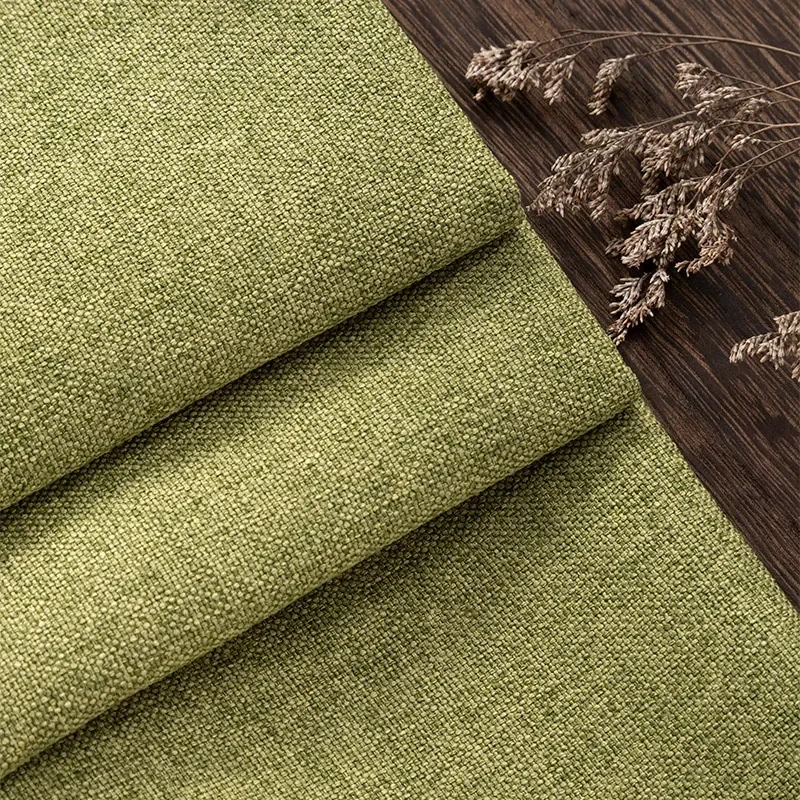 Thickened Plain Linen Fabric Fine By The Meter for Tablecloth Bags Pillow Cushion Cover Sewing Sofa Cloth Wearable Beige Gray - Image 18