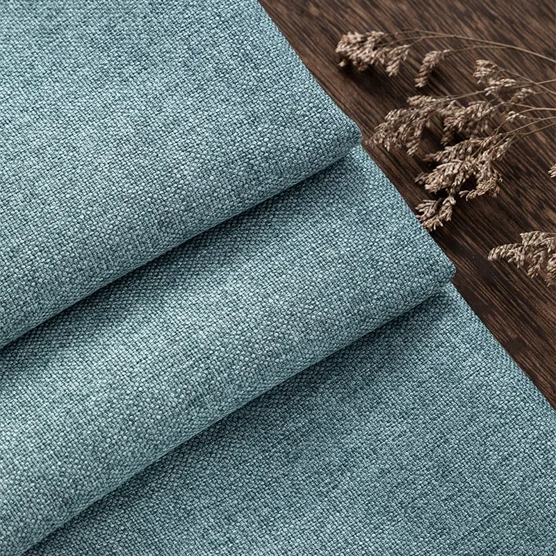 Thickened Plain Linen Fabric Fine By The Meter for Tablecloth Bags Pillow Cushion Cover Sewing Sofa Cloth Wearable Beige Gray - Image 20