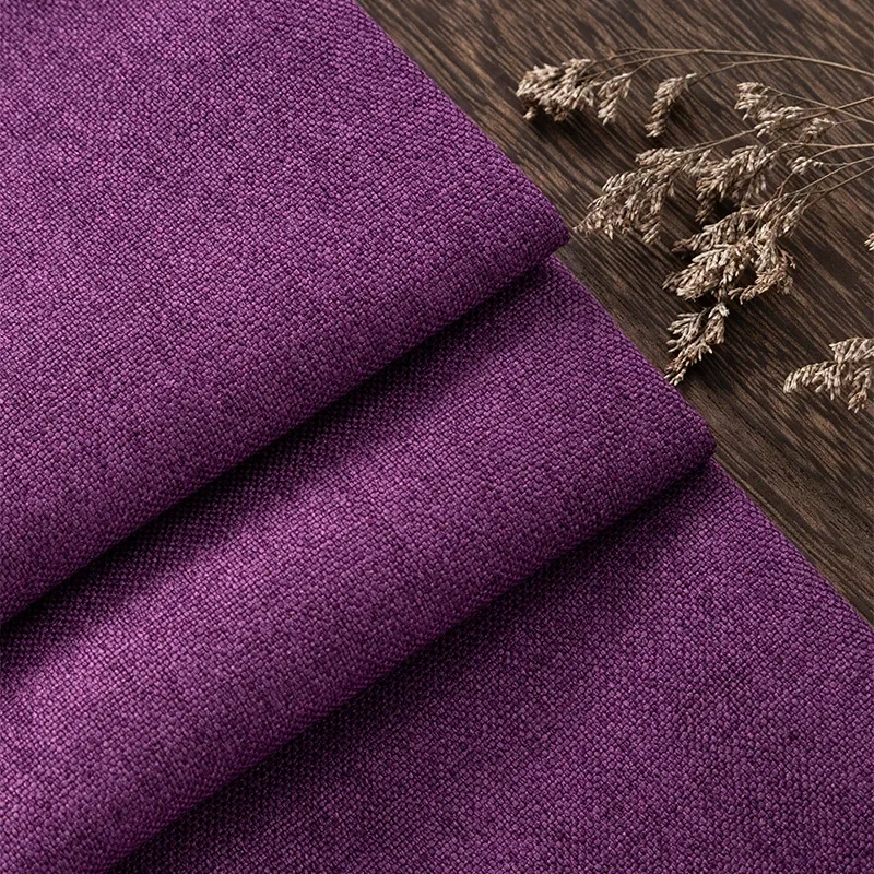 Thickened Plain Linen Fabric Fine By The Meter for Tablecloth Bags Pillow Cushion Cover Sewing Sofa Cloth Wearable Beige Gray - Image 7