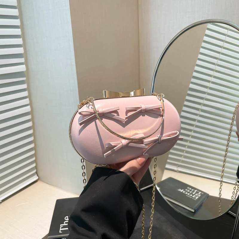 Women Party Dinner bag Exquisite Ladies Dinner Bag Luxury Leather Elegant Chain Simple Formal Gorgeous Crossbody Daily use Purse - Image 27